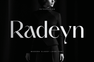 Related font Radeyn