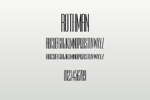 Related font Rothman
