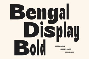 Related font Bengal Mix