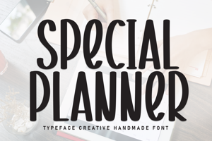 Related font Special Planner