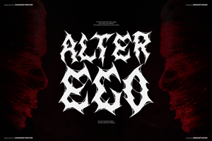 Related font Shadow Prayer