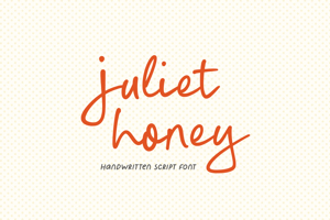 Related font Juliet Honey