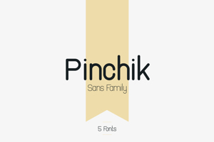 Pinchik Sans Font