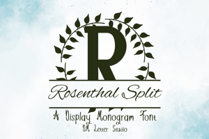 Rosenthal Split Monogram