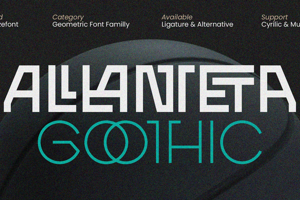ERF Alanteta Gothic