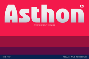 Related font CS Asthon
