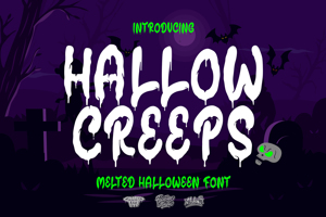 Related font Hallow Creeps