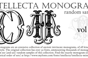 Intellecta Monograms Random Five