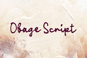 Obage Script