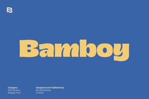 Related font Bamboy