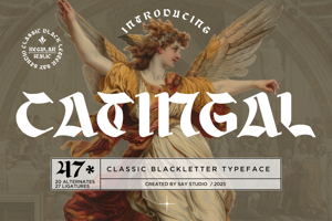 Related font Catingal DEMO