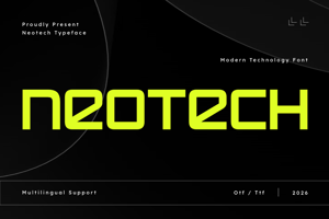 Related font Neotech