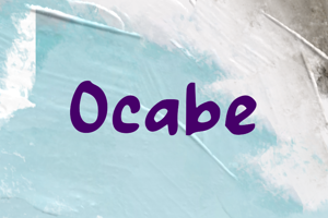 Related font Ocabe