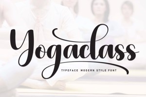 Related font Yogaclass