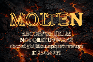 Related font Molten