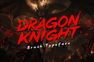 Related font Dragon Knight
