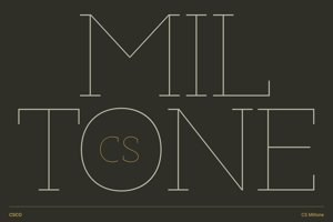 Related font CS Miltone