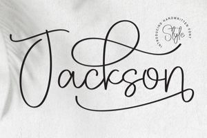 Related font Jackson