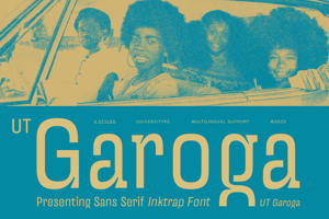 Related font UT Garoga