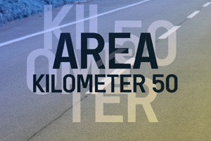 a Area Kilometer 50
