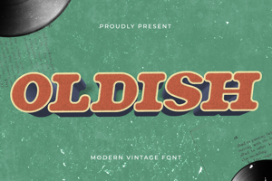 Related font Oldish