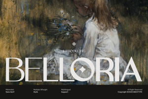 Related font IT Belloria