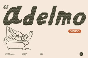 Related font CS Adelmo Disco