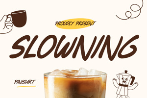 Related font Slowning
