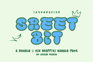 Related font Street Bit