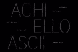 Related font Achiello Ascii