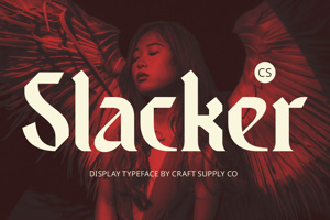 Related font CS Slacker