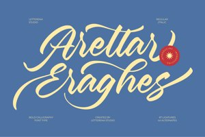 Related font Aretlar Eraghes VERSION