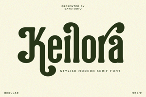 Related font Keilora