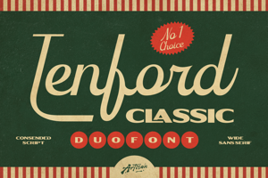 Related font Tenford