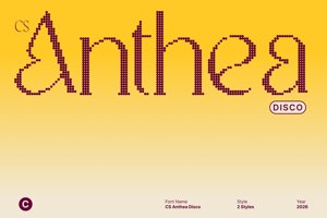 Related font CS Anthea Disco
