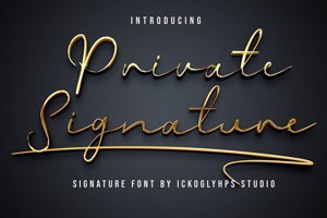 Private Signature