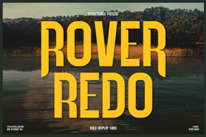 Related font Rover Redo