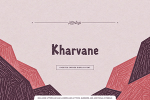 Related font Kharvane