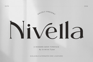 Related font Nivella