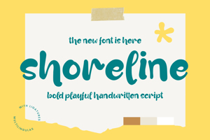Related font Shoreline