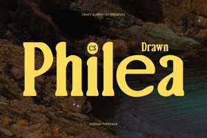 Related font CS Philea Drawn