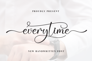 Related font Everytime