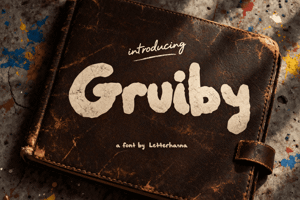 Related font Gruiby