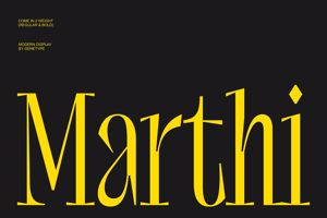 Marthi Serif Font