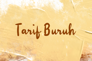 t Tarif Buruh