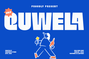 Related font Quwela