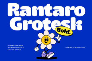 Rantaro Grotesk - Bold Font
