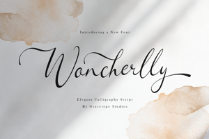 Related font Woncherlly