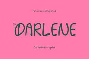 Related font CS Darlene