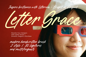 Related font Letter Grace